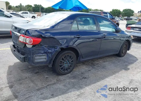 2013 Toyota Corolla Le из США, поврежденный, VIN 2T1BU4EE7DC965068